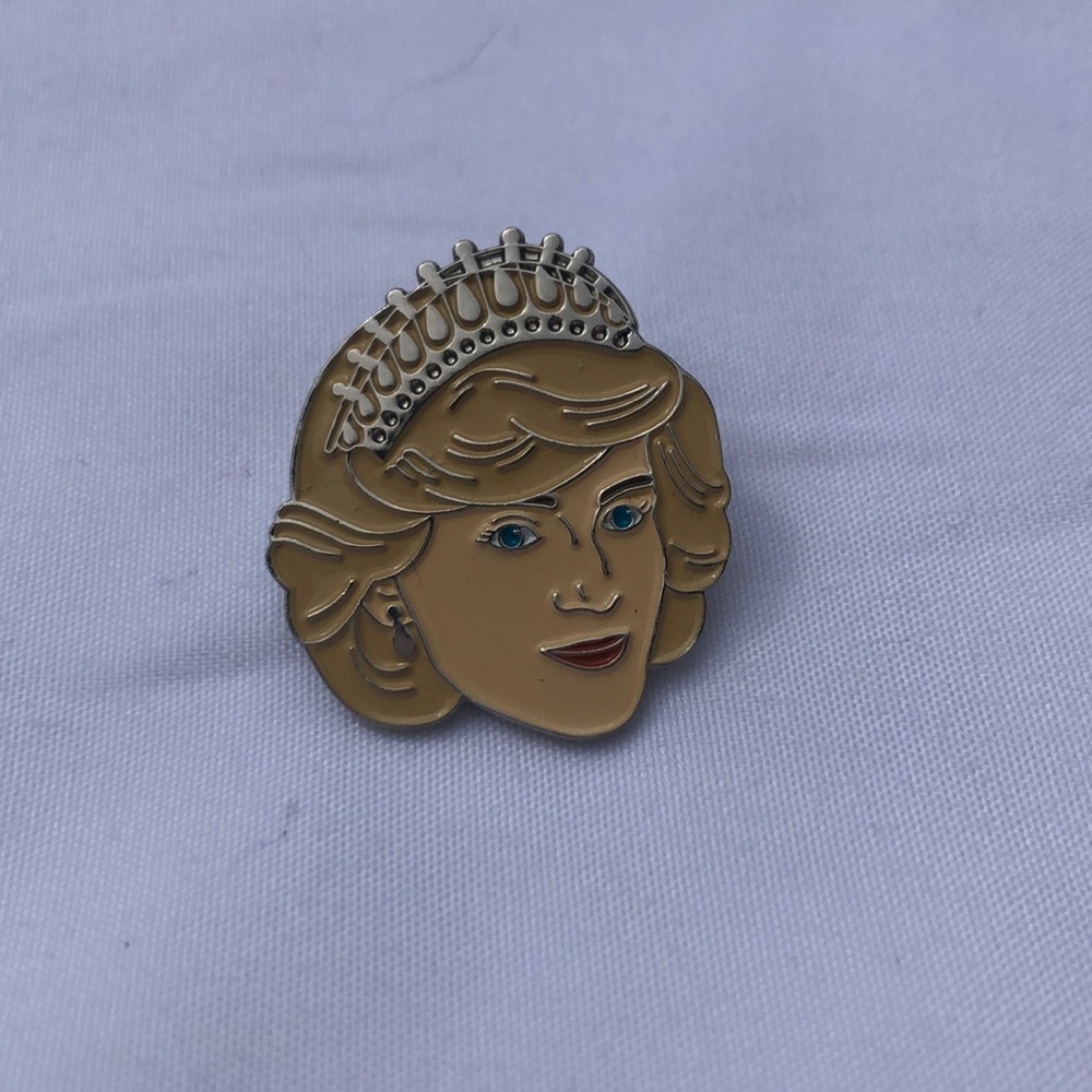 Princess Diana Enamel Pin